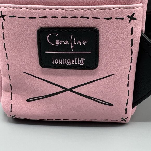 Loungefly Coraline Limited Edition Doll Pink Mini Backpack NEW main image 9